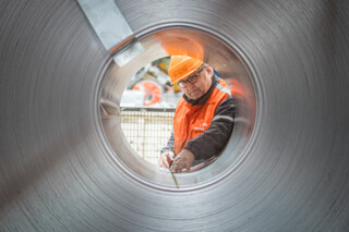 reportage photo d'entreprise en Normandie - métallurgie