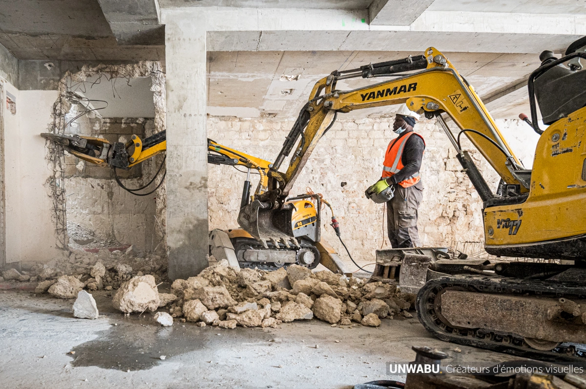 Suivi de chantier en normandie