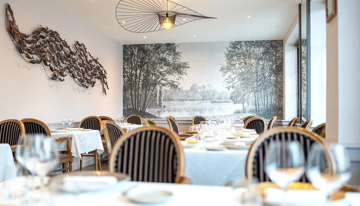 Salle de restaurant à Cabourg