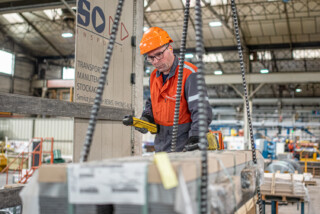 chargement de camion - reportage photo industriel