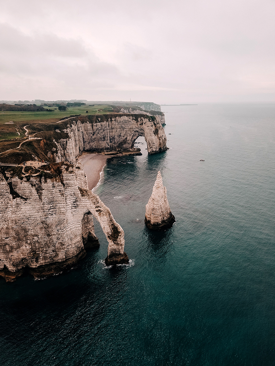 etretat par drone normandie Etretat par drone
